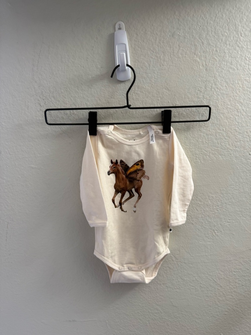 Molo Horse One Piece Size 3 Months Western Baby Clothing